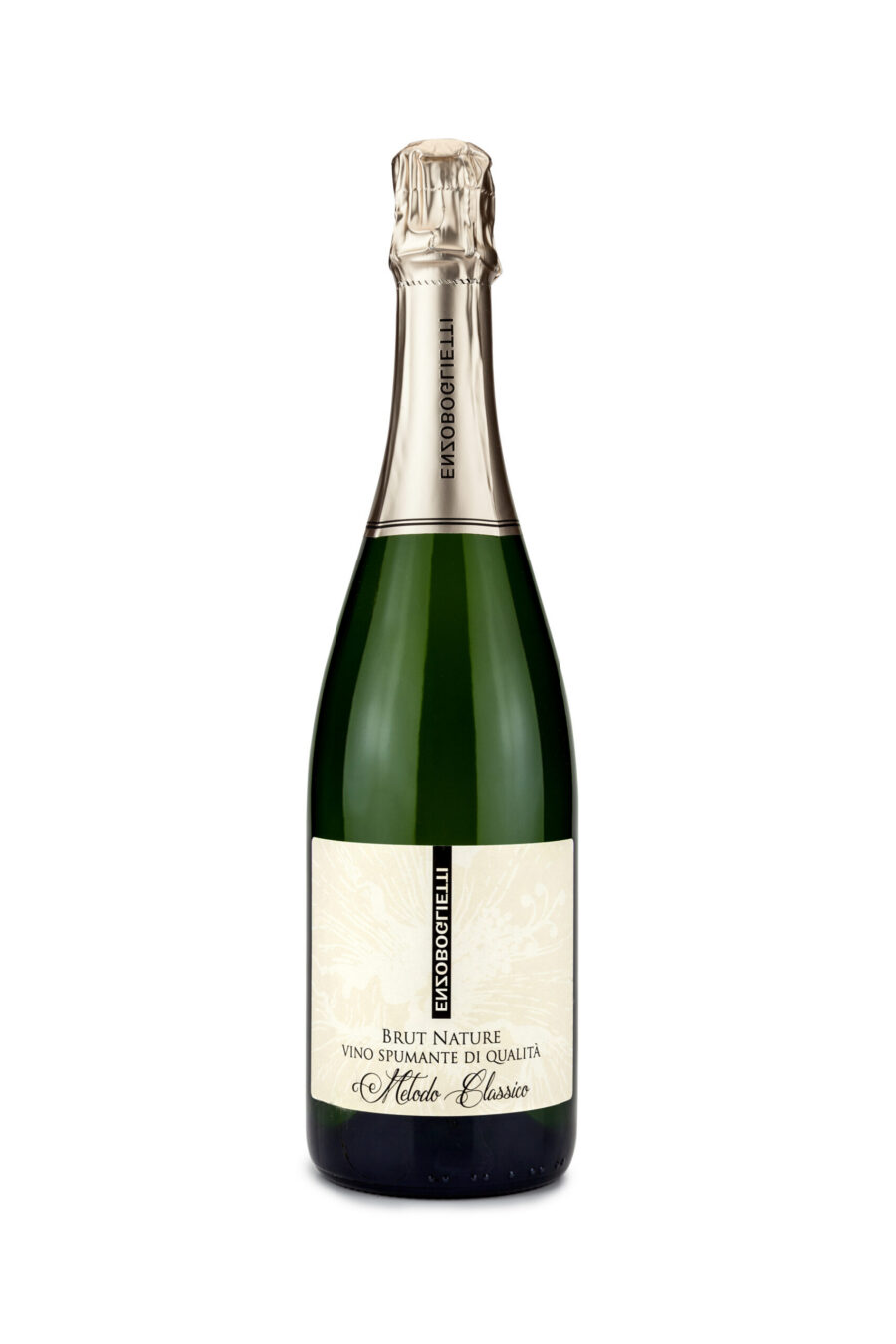 Enzo Boglietti Brut Nature Vino Spumante di Qualita Metodo Classico Magnum 2019
